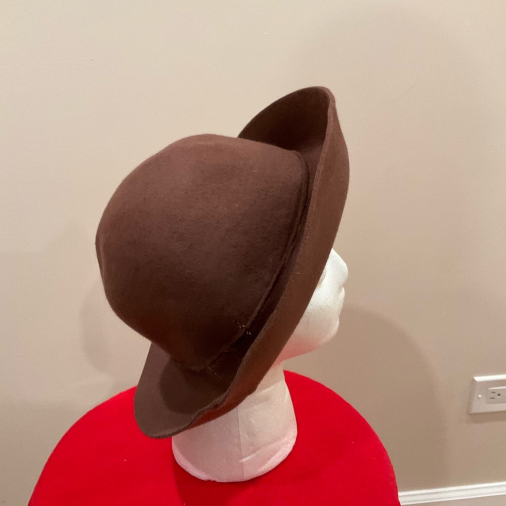Collect 18 Wool Bucket Hat color Rust - Picture 6 of 10